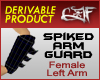 Spiked Arm Guard - Left