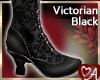Victorian Walking Boots Black