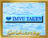 IMVU Taken Sticker