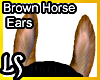 Brown Horse Ears
