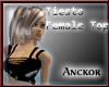 Tiesto Female Top By Anckor