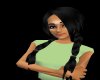 black heidi hair
