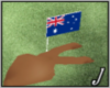 Jo|Aussie Handheld Flag