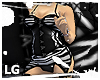 [D� Zebra Girdle Dress L