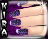 [Kira]PurpleLeopard Nail