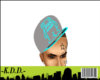 Blue+domo+hat