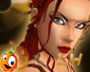 [L4]Red Hallowen Hair