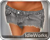 Gray Denim Cut-offs