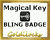 Magical Key Badge