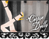 [c] Gold glitter Heels