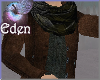EDEN Denim & Scarf Tan