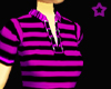 Black and Dark Purple