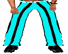 blue stripe elegant pant