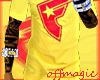 Famous Tee Ylw/red