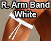 R. Arm Band White