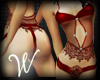 *W* Sheer Delight Red