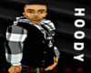 checkered hoody(RAIDERS)