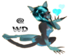 Blue Kitty Luv