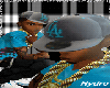 Blue/Grey LA Fitted Cap