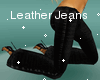 !S!Black Leather Jeans