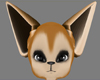 F anyskin fenec ears B
