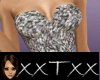 xxTxx Silver Glitter Top