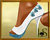 Teal Fantasy Heels