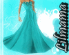 LM Blue Evening Gown