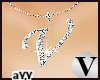 Diamond NL letter ( V )