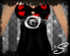 *S*Red heart me top