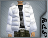 [SPY] Puffy Coat (White)