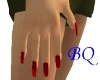 Sexy Red Hot EL Nails