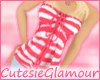 !CG! Pink Striped Top