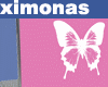 [X]Pink Butterfly Laptop