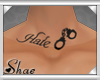 xSx Neck Tattoo