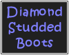 Diamond Studded Boots