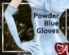 Powder Blue  Gloves