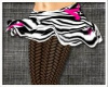 KG Zebra Mini Skirt