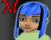 Blue/Black Lilith Bangs