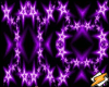 ! Star Wall purple