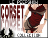 'cp Corset Le Peepshow