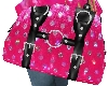 Pink Velour Purse