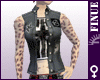 {F} Grey Punk Vest F