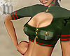 m> Military Top Olive