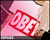 &acirc;�&nbsp; Obey