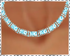 !B Blue Ice Necklace