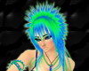 Blue glow metallica