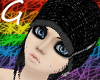 {G} Cap F Black