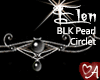 Circlet Black Pearl