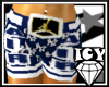 [IC] F. blu AJ shorts